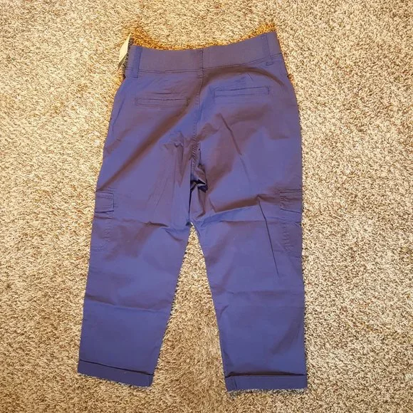 Navy Blue Cargo Capris- NWT - Picture 5 of 5